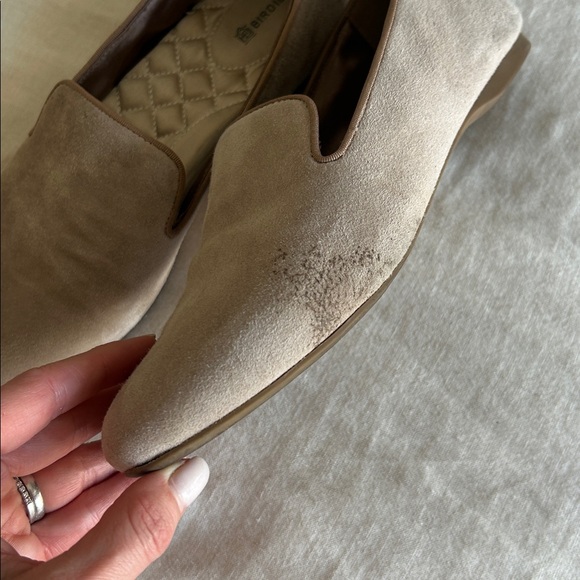 Birdies Starling Slip-On Flats Tan Suede Size 8 - Picture 8 of 8
